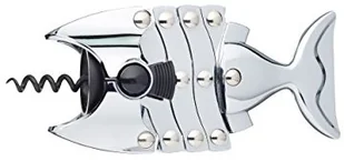 Korkociąg Lazy Fish 16,5 X 7,5 X 4,5 Cm Stal Nierdzewna Srebrny - Shakery barmańskie - miniaturka - grafika 2