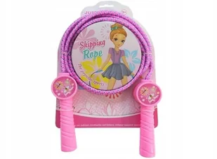 Import LEANToys Skakanka Ze Sznurka Różowa 4076-uniw - Zabawki i gry sportowe - miniaturka - grafika 6