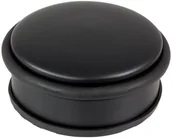 Akcesoria do drzwi - Domino DEN BRAVEN Odbojnik podłogowy do drzwi niski Czarny - miniaturka - grafika 1