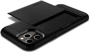 Spigen Slim Armor CS do iPhone 12/12 Pro Black - Etui i futerały do telefonów - miniaturka - grafika 8