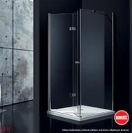 Kabiny prysznicowe - Atrium LIRI Kabina prostokątna 80x90  Nano VP308+VS090 VP308+VS090 - miniaturka - grafika 1