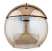 Oprawy, klosze i abażury - Alfa sosnowscy Klosz do lampy VOLDA GOLD 80638 - miniaturka - grafika 1