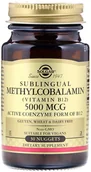 Witaminy i minerały dla sportowców - SOLGAR SOLGAR Sublingual Methylcobalamin 1000mcg 30tabs - miniaturka - grafika 1