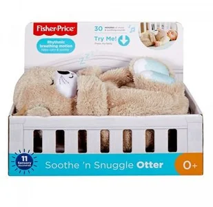 Fisher Price Wydra usypianka-przytulanka FXC66 - Szumiące zabawki - miniaturka - grafika 19