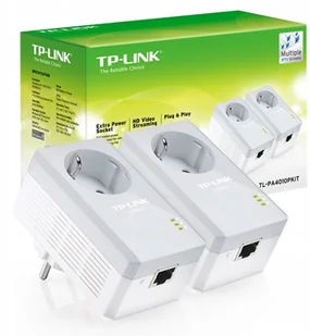 TP-Link powerline (lan przez 230V) TL-PA4010PKIT 6 - Konwertery sieciowe i transceivery - miniaturka - grafika 9