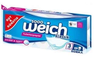 Papier Toaletowy Sooo Weich Klassik 3WARSTWY Edeka - Papier toaletowy - miniaturka - grafika 2