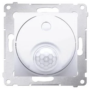 Kontakt Kontakt_Simon Łącznik z czujnikiem ruchu z przekaźnikiem z zabezpieczeniem (moduł) 8(2)A. 230V biały Wymagana instalacja 3-przewodowa DCR11P.01/11 - Wyłączniki światła i elektryczne - miniaturka - grafika 2