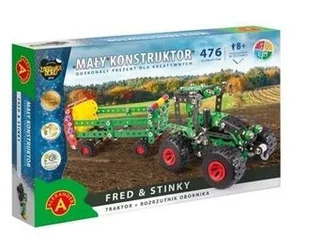 Alexander Mały konstruktor Fred & Stinky Traktor - Zabawki konstrukcyjne - miniaturka - grafika 2