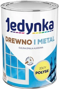 Jedynka Emalia alkidowa żółty jasny 0 9 l - Emalie Jedynka Emalia alkidowa żółty jasny 0 9 l - Emalie - miniaturka - grafika 1