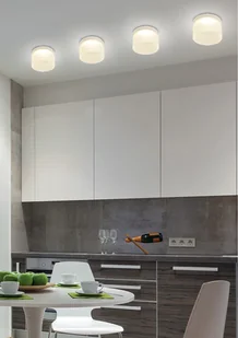 Candellux Oprawa natynkowa TUBA IP20 śr. 6.4 cm szklana GU10 - Oprawy, klosze i abażury - miniaturka - grafika 3