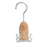 Wieszaki i stojaki - Foppapedretti Drewniany wieszak na paski Giorgio Natural Foppapedretti - beżowy pg-code-9995659547667 - miniaturka - grafika 1