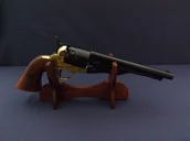Repliki - broń - Denix SA REPLIKA REWOLWER COLT NA STOJAKU MODEL 1007L+801 1007L+801 - miniaturka - grafika 1