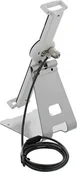 Akcesoria do tabletów i e-booków - InLine Uchwyt Stojak na tablet z blokadą 10-13" srebrny 55727W - miniaturka - grafika 1