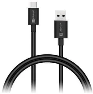 Connect IT Kabel USB-C 0,5 m CI-1174) Czarny - Kable USB - miniaturka - grafika 2