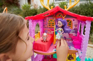 Mattel Enchantimals Zestaw Mały Domek Jelonków + lalka GYJ18 GYJ18 - Domki dla lalek - miniaturka - grafika 4