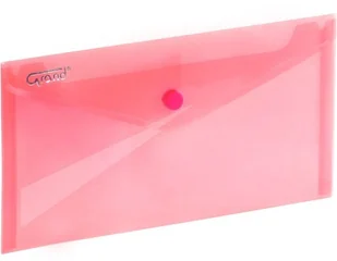 Grand Koperta na zatrzask 225x124mm czerwona - Artykuły biurowe - miniaturka - grafika 2