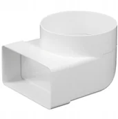 Rury i kanały wentylacyjne - Kolano Łącznikowe 90" 75x150 - fi125 KP75-23 - miniaturka - grafika 1