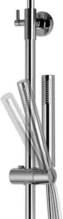 Corsan Kolumna prysznicowa LUGO chromowana z baterią mieszaczową CMN025 - Panele prysznicowe - miniaturka - grafika 7