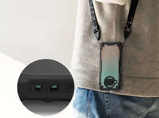 RINGKE Etui Fusion X do Xiaomi Mi 10T Lite 5G Mi 10i 5G Black 9431X1 - Etui i futerały do telefonów - miniaturka - grafika 6