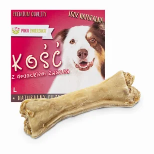 Paka Zwierzaka Kość prasowana ze żwaczem 13,5cm - Przysmaki dla psów - miniaturka - grafika 2