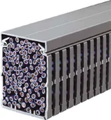 Kanały kablowe - Hager Grzałka górna/dolna część BA7 40080 gr  tehalit, Blieskastel (ba740080) BA740080 - miniaturka - grafika 1