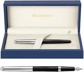 Długopisy - Waterman Pióro wieczne Hémisphre Deluxe Jedwab CT Stalówka F - miniaturka - grafika 1