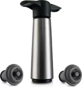 Pozostałe akcesoria barmańskie - Vacu Vin Pompka próżniowa do wina stalowa z 2 korkami VV-06492606 - miniaturka - grafika 1