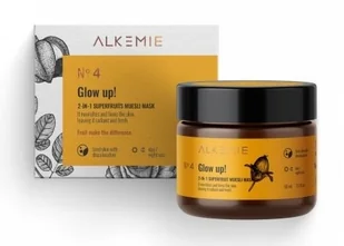 Alkemie No4 Glow Up Superfruit Muesli Mask 60 ml 2w1 maska peelingująca Alkemie - Maseczki do twarzy - miniaturka - grafika 3