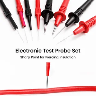 KAIWEETS KAIWEETS KET05 Zestaw przewodów testowych do multimetrów 23PCS 498080EUDF - Akcesoria do urządzeń pomiarowych - miniaturka - grafika 5
