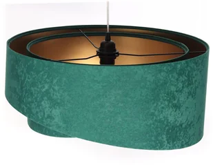 EULUNA Lampa wisząca Vivien, dwukolorowa, zielono/złota - Lampy sufitowe - miniaturka - grafika 2