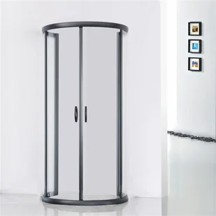 Sea Horse Sea Horse Stylio 80x60 czarny mat BK501XTK+ - Kabiny prysznicowe - miniaturka - grafika 2