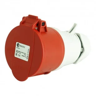 TP Electric Gniazdo przenośne 5P 32A IP44 400V 7737 3107-304-1601 - Osprzęt siłowy - miniaturka - grafika 3