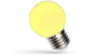 Żarówki LED - Spectrum SpectrumLED Led Kulka E-27 230v 1w Yellow WOJ+11798 - miniaturka - grafika 1
