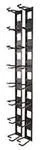 APC Vertical Cable Organizer, 8 Cable Rings, Zero U (Qty. 2)/ Niewymagające użyc (AR8442) - Akcesoria do szaf serwerowych - miniaturka - grafika 2