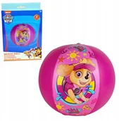 Materace dmuchane i koła do pływania - Piłka Plażowa Dmuchana 40CM Psi Patrol Skye 24H - miniaturka - grafika 1