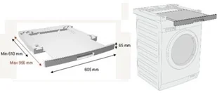 Electrolux Łącznik pralki z suszarką SKP 11 - Akcesoria i części do pralek i suszarek - miniaturka - grafika 13
