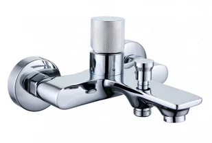 Metal-Hurt Bateria SOVO wannowa ścienna bez natrysku chrom BJJ203 - Baterie wannowe i prysznicowe - miniaturka - grafika 2