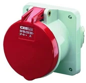 Inne akcesoria elektryczne - Ospel Mennekes Elektrotechnik Mennekes Elektrotechnik Panel mounted recept. 63a5p6h400v 1252A - miniaturka - grafika 1