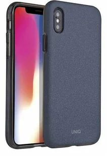 UNIQ UNIQ etui Lithos iPhone X/Xs niebieski /azure blue UNIQ186BLU - Etui i futerały do telefonów - miniaturka - grafika 2