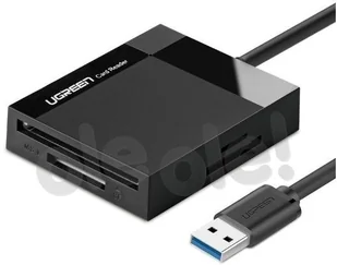 UGREEN Czytnik Czytnik kart USB 3.0 Czytnik kart 4 w 1 do czytnika kart SD CF TF MS z równoległym dostępem do 4 gniazd Adapter czytnika USB do kart SD CF Micro SD SDHC SDXC Micro SDH 30333 - Czytniki kart pamięci - miniaturka - grafika 6