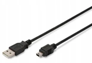 Assmann Kabel USB USB 2.0 - miniUSB przyłączeniowy3 m AK-300108-030-S - Kable USB - miniaturka - grafika 4