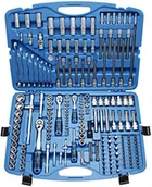 Klucze i nasadki - BGS Komplet  nasadka na klucz nasadowy, 6,3 (1/4) z 10 (3/8) i 12,5 (1/2) 213-częściowy, 1 sztuki, 2259 - miniaturka - grafika 1