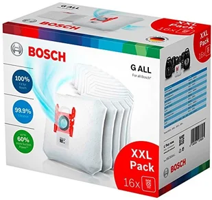 Bosch bbz16gall worków do odkurzacza PowerProtect, 16 sztuk z zamknięciem, pasuje do wszystkich wariantach, poza bsg8 bsn1 BBZ16GALL - Worki do odkurzaczy Bosch bbz16gall worków do odkurzacza PowerProtect, 16 sztuk z zamknięciem, pasuje do wszystkich wariantach, poza bsg8 bsn1 BBZ16GALL - Worki do odkurzaczy - miniaturka - grafika 1