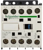 Silniki elektryczne i akcesoria - Schneider Electric Stycznik mocy 6A 3P 24V AC 0Z 1R LC1K0601B7 - miniaturka - grafika 1