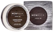Kosmetyki do golenia - MenRock Produkty do pielęgnacji brody i golenia SHAVE CREAM SANDALWOOD 100 ml - miniaturka - grafika 1