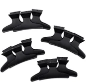 Pozostałe akcesoria fryzjerskie - LUSSONI LUSSONI Klipsy fryzjerskie klamrowe 12 szt. 0000065345 - miniaturka - grafika 1