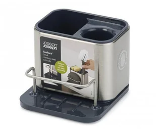 Joseph Joseph Organizer do zlewu JOSEPH JOSEPH Surface, srebrny, 10,2x12x12,8 cm - Miseczki i talerzyki dla dzieci - miniaturka - grafika 4
