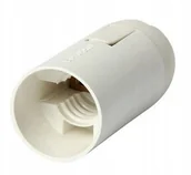 Inne akcesoria elektryczne - Oprawka Plastikowa E14 Biała - miniaturka - grafika 1