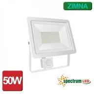 Lampy pozostałe - Spectrum LED NAŚWIETLACZ NOCTIS LUX 2 50W IP44 BIAŁY BARWA ZIMNA Z CZUJNIKIEM SLI029044CW_CZUJNIK - miniaturka - grafika 1