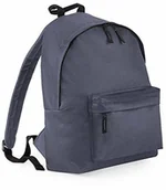 Plecaki - BagBase BagBase Unisex's BG125FUGP oryginalny modny plecak, fuksja/grafitowy szary, średni BG125FUGP - miniaturka - grafika 1